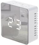 Adler Camry CR 1150w, 3 riasztási mód, Hőmérő, USB, LED, Fehér, Ébresztőóra (CR 1150w)