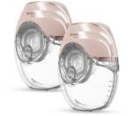 Lionelo Pompa de San Dubla Lionelo Fidi Free Slim Duo Portabila Capacitate 150ML cu Accesorii Trifazata Panou Control Autonomie pana la 3 Ore 9 Functii de Masaj Silentioasa Roz (LOC-FIDI_FREE_SLIM_DUO)