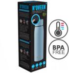 N'OVEEN Termos Noveen cu LED 380 ml, TB2217 Light Blue Mat (TB2217 Light Blue Mat)
