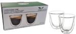 Del Caffe Set 2 Pahare Thermo Cu Pereti Dubli Del Caffe Cappuccino 240ml Transparent (CAPPUCCINO240) Pahar