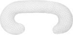 Scamp C alakú párna Little Heart White Grey