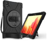 Gigapack Tok Álló, Bőr Hatású (Aktív Flip, Oldalra Nyíló, Asztali Tartó, Koptatott Bőrhatás, Ceruza Tartó) Fekete Samsung Galaxy Tab A 10.1 Wifi (2019) Sm-T510, Samsung Galaxy Tab A 10.1 Lte (2019) Sm-T515