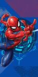 Halantex Spider-Man, prosop de baie sau de plaia, din bumbac, 70x140 cm