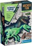 Clementoni Set educațional Clementoni Science & Play - Descoperă un schelet de velociraptor (75126)