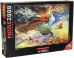 Anatolian Puzzle Anatolian din 2000 de piese - Spiritul zborului, Josephine Wall (P3903) Puzzle