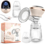 Nukido Nk-960 Elektromos Mellszívó, 3 Fázis, 180 ml, Bpa Mentes, Usb-C Töltés