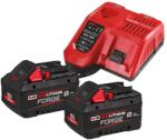 Milwaukee Set acumulatori Milwaukee M18 FB8 FORGE si incarcator rapid M12-18 FC, 4933498612 (4933498612)