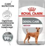 Royal Canin CCN Medium Dental Care száraz kutyatáp felnőtt közepes fajtájú kutyáknak, a fogkő képződés csökkentésére 3 kg