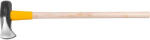 Strend Pro Hasítófejsze, Strend Pro Premium, fekete, sárga illesztés, 3600 g, 90 cm, fa nyél, acél fej