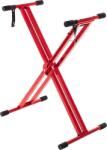 Revoltage DKS205 Double X Összecsukható billentyűs állvány Red (DKS2025R)