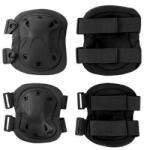 DRAGOWA Tactical taktikai taktikai térd- és könyökvédők, fekete