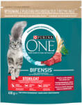 ONE STERILCAT Marhában és búzában gazdag száraz macskaeledel - 450g