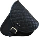 RSA Geantă de motocicletă din piele RSA S592 HD Softtail neagră (SKWSS592)