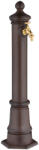 Relaxdays Antik álló kerti kút barna-arany 80 cm 10050833_93
