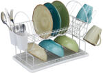 Relaxdays Fehér 2 szintes Edényszárító 10045818_49