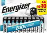 Energizer MAX Plus LR6/20 1, 5V tartós AA ceruza elem (ENERGIZER-MAX-PLUS-CERUZA-20)