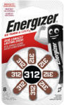 Energizer Zinc Air 312/8 PR312 PR41 1, 45V hallókészülék elem (energizer-PR312)
