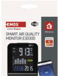 EMOS GoSmart Levegőminőség mérő Wi-Fi E30300 (EMOS-E30300)