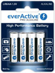 everActive PRO ALKALINE LR6/4BP 1, 5V tartós AA ceruza elem (Everactive-PRO-ALKALINE-4)