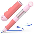 Schneider Rollertoll, írástanuló, patronos, M-es, SCHNEIDER "Base Senso", rózsaszín-piros (188738) - nyomtassingyen