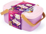 Smoby Piknik kosár és asztal 2in1 Hercegnők Disney Picnic Basket Smoby 14 kiegészítővel ebédkészlettel (SM312515)