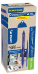 Pilot Rollertoll, 0, 35 mm, törölhető, nyomógombos, PILOT "Frixion Clicker, Bonus Pack", kék + betét (BLRT-GREENPACK-L) - mystock