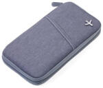 Troika Dokumentumtároló, utazáshoz, RFID védelemmel, TROIKA "Safe flight", szürke (TRV20/GY) - mystock