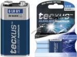tecxus Alkaline maximum 6LR61/6LP3146 9V blokk elem 1db/csomag alkáli-mangán