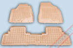 Rezaw-Plast Lexus RX 450h 2009-2013 (bézs) Rezaw-Plast méretpontos gumiszőnyeg szett (202402B_4993_ah)
