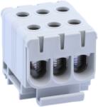  Főáramköri leágazó kapocs, sínre szerelhető, szürke (FLEAL-50/3)