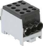  Főáramköri leágazó kapocs, sínre szerelhető, fekete (FLECU-35-25-3F)