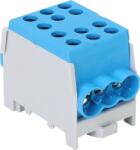  Főáramköri leágazó kapocs, sínre szerelhető, kék (FLECU-35-25-3K)