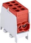  Főáramköri leágazó kapocs, sínre szerelhető, piros (FLECU-25-16-2P)