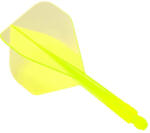 Condor Fluturasi si tije intr-o bucata Condor Axe neon galben lamai, fluturas standard si tije medii (CN369755)