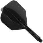 Condor Fluturasi si tije intr-o bucata Condor Zero Stress negru, fluturas mic si tija scurta (CN363357)