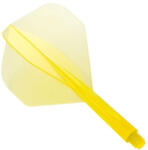 Condor Fluturas si tija intr-o bucata Condor Zero Stress galben transparent, fluturas standard tija scurta (CN363203)