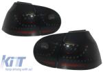 JOM Led Hátsó lámpák Volkswagen Golf V 5 Balkormányos (2004-2009) sötétített extrém fekete Look városi stílus (TLVWG5S)