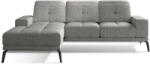 Eltap Szürke sarokkanapé (bal oldali-heverő résszel) Torrense - ELTAP