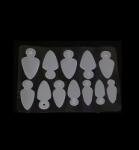 Excellent PRO Szilikon french formák dualform D-hez 12db (5903900430111)