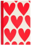 Rex London Jegyzetfüzet 60 old. A5 Hearts - Rex London