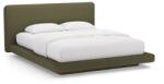 Micadoni Zöld kárpitozott franciaágy 160x200 cm Linea - Micadoni
