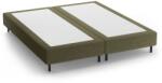 Micadoni Zöld kárpitozott franciaágy ágytámla nélkül 160x200 cm Whale - Micadoni