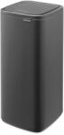 Brabantia Sötétszürke acél érintésre nyíló szemetes 30 l Bo Touch - Brabantia