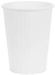  Fehér papír poharak 250 ml, 6 db/csomag, eldobható (KPP90-008-EU2)