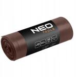NEO TOOLS Hulladékgyűjtő Zsák 60 L, Barna, 35 MIC, 1 0 Db 15-993 Tpx (15-993)