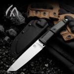 HUANG FU G10 markolatú túlélő kés, kültéri egyenes kés, tökéletes ajándék férfiaknak (888999162455)