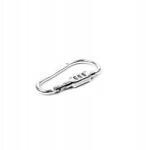 Aga Karabina kódos zárral 9x4, 8 cm Ezüst (DS4552-SIL)