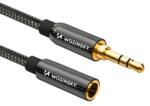 Wozinsky Cablu prelungitor mini jack Wozinsky (femelă-mascul) cablu prelungitor AUX 3 m negru