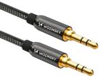 Wozinsky Cablu mini jack universal Wozinsky 2x cablu AUX 3 m negru