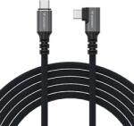 Wozinsky Cablu USB-C Thunderbolt 4 Wozinsky WPS3-UY41S, 240W, 1m, 4K, înclinat - Negru